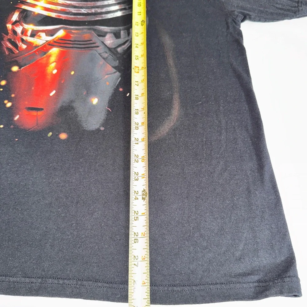 Star Wars Kylo Ren Graphic T-Shirt Mens Large Black Shortsleeve Lucasfilm Cotton